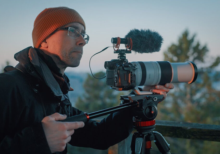 Rastaiden kuvaamista tornissa